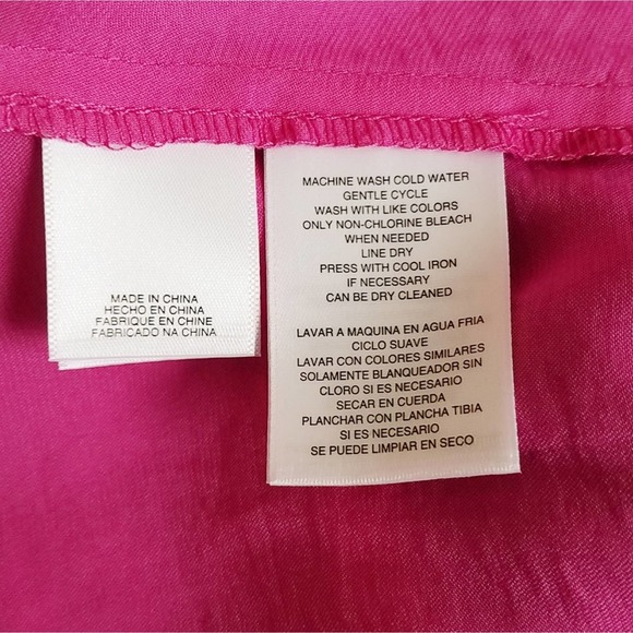 Rachel Roy Collection V-Neck Top Pink Size XS - Picture 6 of 7